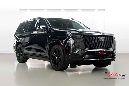 2025 CADILLAC ESCALADE 600 SPORT / GCC / PASSENGER DISPLAY / LOW MILEAGE / DEALER WARRANTY