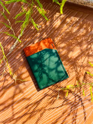 Handmade Leather Card Holder