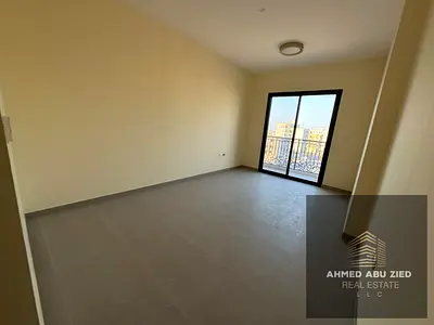 First tenant 2BR apartment for annual rent in Al Jurf 3 Ajman, brand new building, 2 master rooms, 3 baths, hall, balcony, central AC, for 43k in 4 st