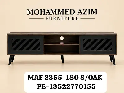 Mohammed Azim TV Cabinet / Entertainment Unit - MAF 2355-180 Oak