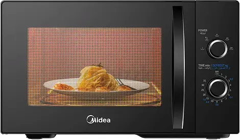 Midea 25 Liters Solo Microwave Oven with 5 Power Levels, 800W, Child-Safety-Lock, Defrost Function,