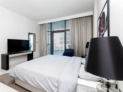 Large Balcony | Spacious Studio | Community View