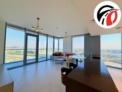 Beautiful corner apt | Furnished by 2BR +maidroom | Lagoon & Skyline Views