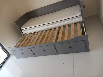 IKEA Brand hamnes day bed with 2 mattresses and 3 store drawer neat and clean available