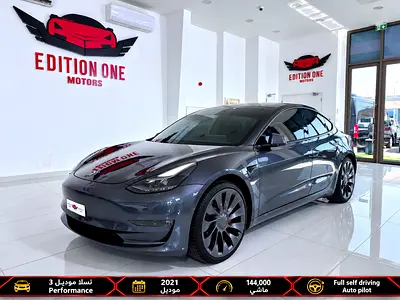 2021 Tesla Model 3 Performance full self driving