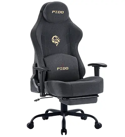 Grey Gaming Chair Ergonomic for office