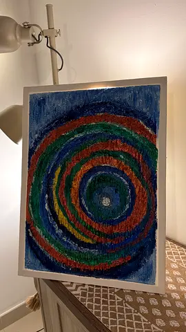 Handmade texture painting