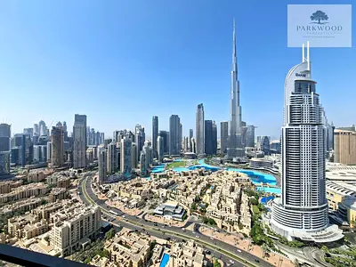 Full Burj Khalifa & Fountain View | Furnished | Vacant