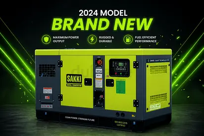 2024 Sakki Diesel Generator - Brand New with Enclosure