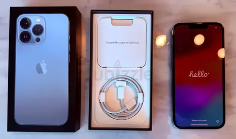 iPhone 13 Pro with box + Original accessories + Extras