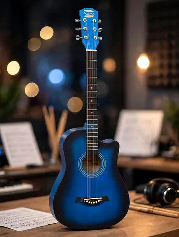 Beginners Friendly Acoustic Guitar 38-Inch
