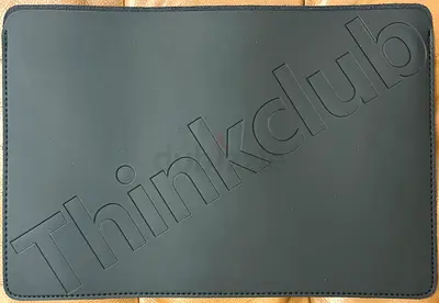 Thinkclub Laptop 14"PU Leather Sleeve(Black), Compatible with All 15"/14" Thinkpad Laptops & MacBook