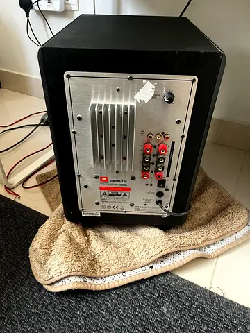 JBL sub 200/230 with two setalite speakers [ Audibex]