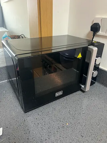 Black and decker microwave