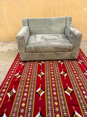Crate&Barral axis arm chair bed with mattress