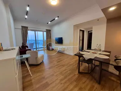 HIGH FLOOR | FULLY FURNISHED | 2BR + LAUNDRY