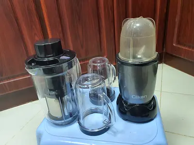 Cilkon Multi-Purpose Blender and Grinder Set — 4 Jars, Good Condition