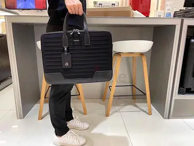 Rimowa blue brief case