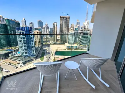 High Floor | Fully Furnished | Canal and Burj Khalifa View