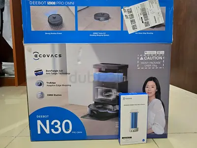 ECOVACS DEEBOT N30 Pro Omni Robot Vacuum & Mop with OMNI Station - Like New Boxed