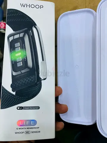 WHOOP Strap fitness tracker with 12-month membership (boxed)
