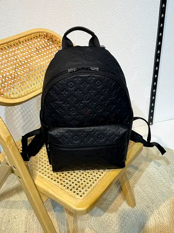 Lv black backpack