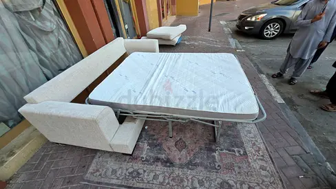 The one Kingston three seater sofa bed with mattress