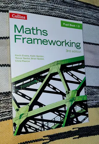 Collins Maths Frameworking Pupil Book 1.3 - 3rd Edition (Mint Condition)