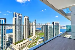 Elegant 1BR | Park & Partial Sea Views | Bigger Layout