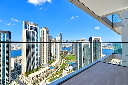 Elegant 1BR | Park & Partial Sea Views | Bigger Layout
