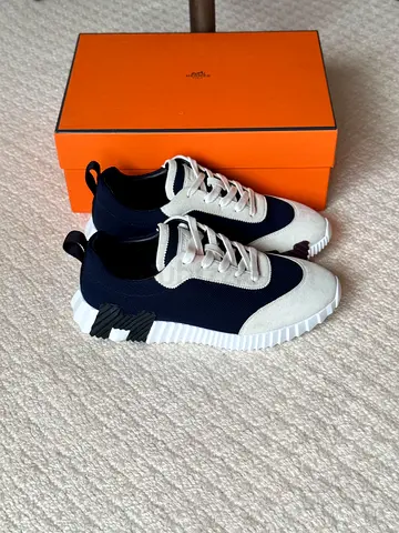 Hermes blue shoes