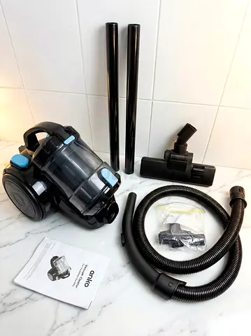 Bagless Cylinder Vacuum Cleaner - Compact Canister Vacuum (Used)