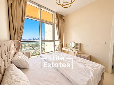 High Floor | Vacant | Furnished | Balcony | 12 Cheques | Monthly Payment