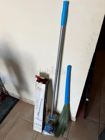 Water spray mop, mop, broom