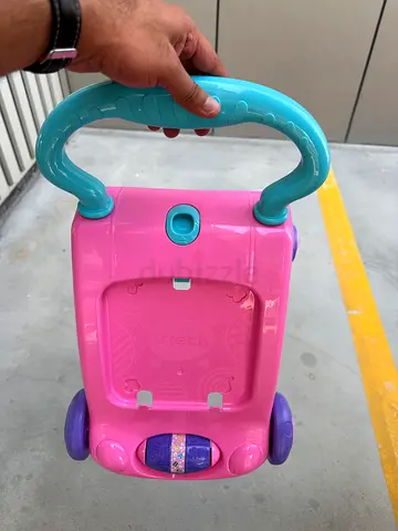 VTech Push Walker / Ride-On Toddler Walker in Pink (Good Used Condition)