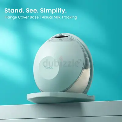 Portable Electric Breast Pump with $%&!#$ Cover Base (Like New)