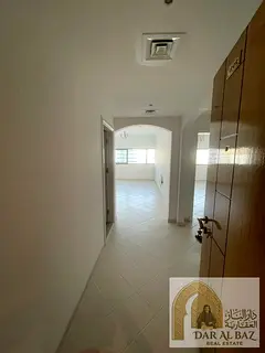 1-bedroom apartment with a living room in Al Majaz 1; high-end finishes, free air conditioning, 38,0