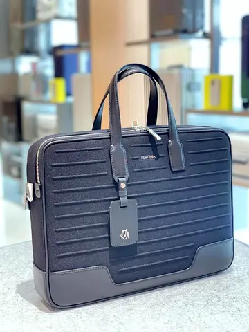 Blue rimowa brief case