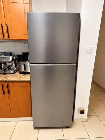 Samsung 345L Top Mount Freezer/Fridge - Stainless Steel, perfect condition