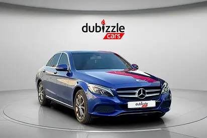 AED 1690/month | 2016 Mercedes-Benz C-Class C200 | GCC Specs | Ref#542442