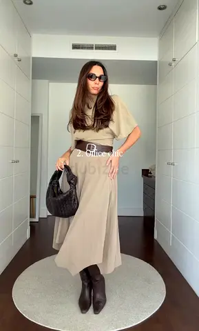 Zara Asymmetric Midi Skirt