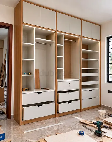 Custom Made Built-In Wardrobe | Modern Closet & Drawer Design