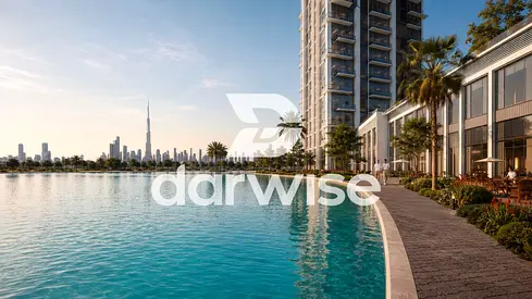 محل تجاري رئيسي على البحيرة للبيع | 10,693 قدم مربع | ميدان هورايزن