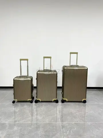 Rimowa luggage aluminum set