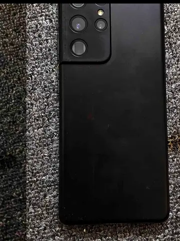 Samsung Galaxy s21 ultra 12/128gb (black) with triple/quad camera - good condition