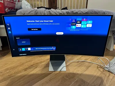 Samsung 34" Odyssey OLED G8 Curved Gaming Monitor, Silver, 175Hz