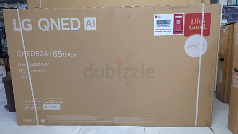 LG QNED82A 65-inch QNED AI 4K TV - Brand New in Box