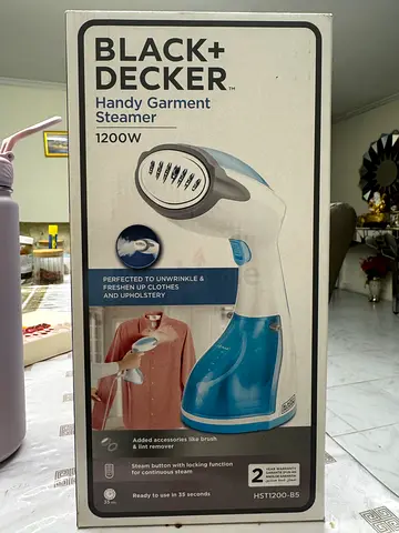 Black+ Decker Handy Garment Steamer