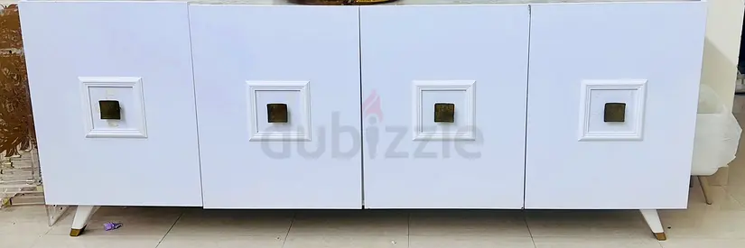 White storage rack