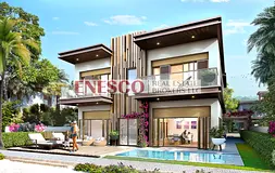 6BR Villa | DAMAC Lagoons Nice 1 | Pool & Garden View